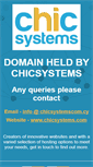 Mobile Screenshot of chicsystems.net